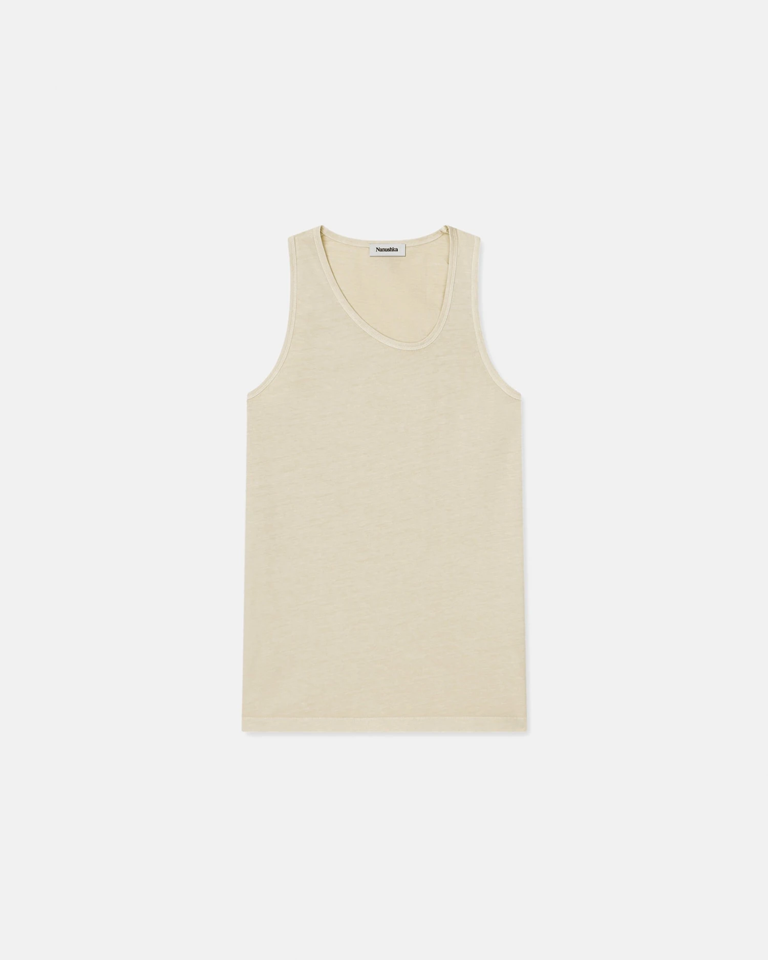 Nanushka Aziz - Organically Grown Cotton Tank Top - Shell 5 Nanushka Aziz - Organically Grown Cotton Tank Top - Shell - Image 5