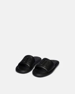 Nanushka Berrington - Logo Slides - Black -Nanushka Fashion Store BERRINGTON BLACK NAPPA 03 9c55ac1f 6bb0 4720 9cd3 7f94d2945da6