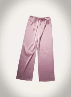 Nanushka Brenda - Slip Satin Pants - Dusty Pink