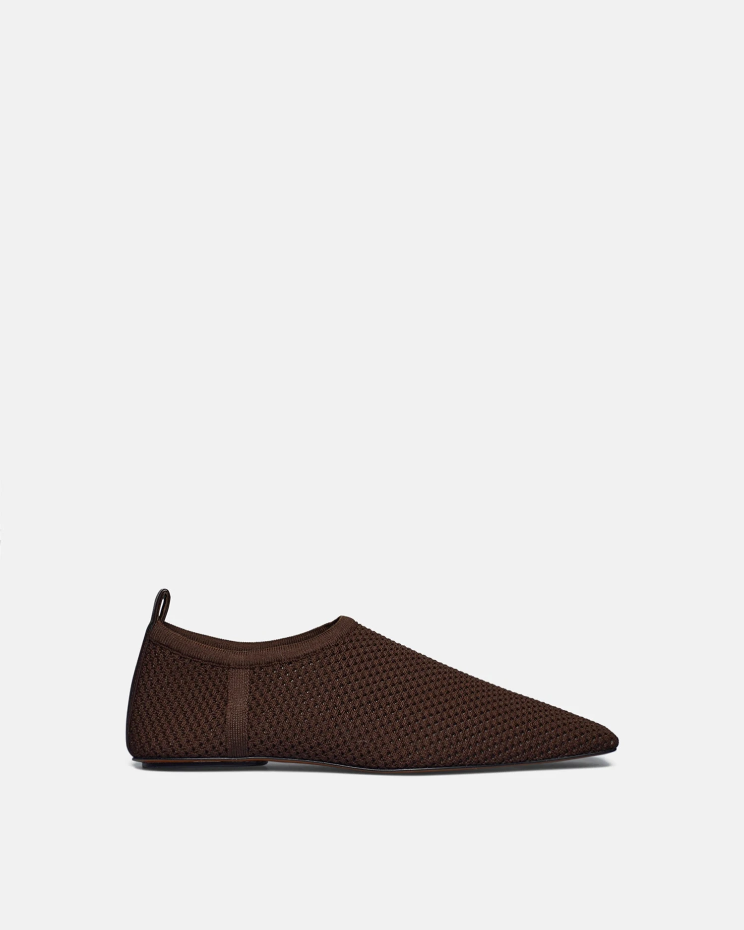 Nanushka Buju - Mesh-Knit Square-Toe Slip-On Shoes - Java 1 Nanushka Buju - Mesh-Knit Square-Toe Slip-On Shoes - Java