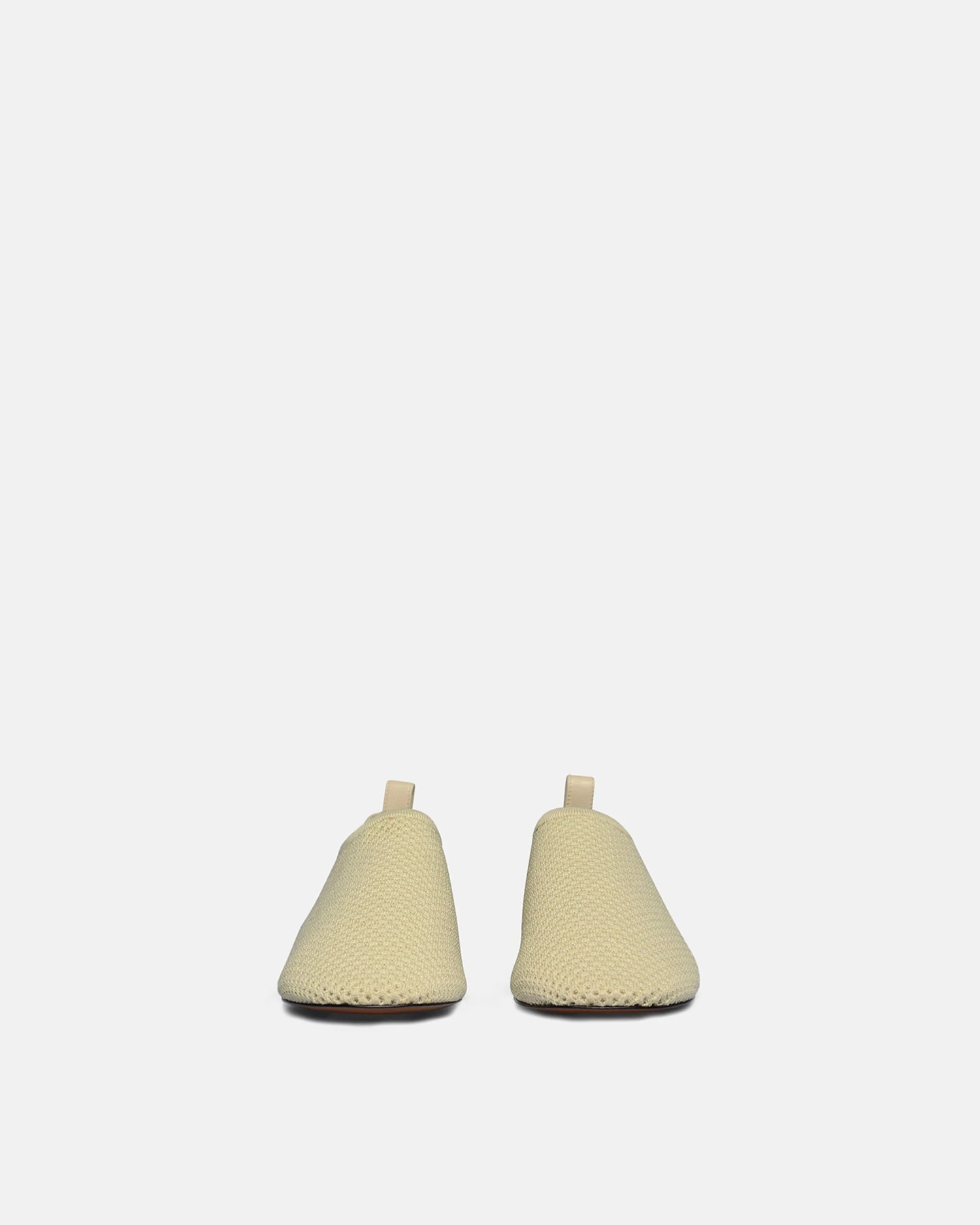 Nanushka Buju - Mesh-Knit Square-Toe Slip-On Shoes - Sand Mesh 3 Nanushka Buju - Mesh-Knit Square-Toe Slip-On Shoes - Sand Mesh - Image 3