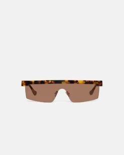 Nanushka Callias - Bio-Plastic Sunglasses - Dark Amber
