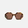 Nanushka Carlen - Bio-Plastic Sunglasses - Dark Amber