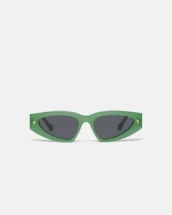 Nanushka Crista - Bio-Plastic D-Frame Sunglasses - Green