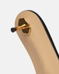 Nanushka Ibiron - Leather Sandals - Black -Nanushka Fashion Store IBIRON BLACK VEGETABLE TANNED LEATHER 06 f1ba098f e3aa 4c96 9cb9 7725885f565c