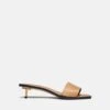 Nanushka Ibiron - Leather Sandals - Natural Tan