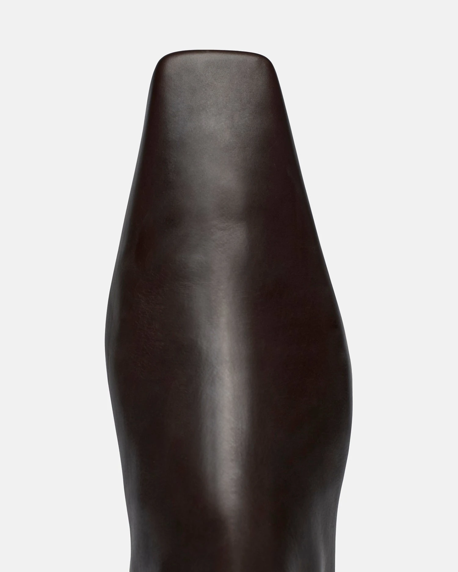 Nanushka Isla - Elongated Square Toe Boots - Dark Chocolate - Image 4