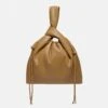Nanushka Jen Drawstring - Okobor™ Alt-Leather Bag - Oak