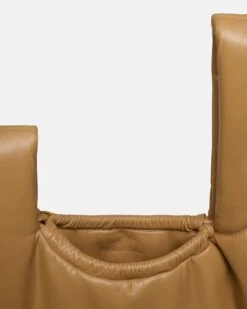 Nanushka Jen Drawstring - Okobor™ Alt-Leather Bag - Oak -Nanushka Fashion Store JENDRAWSTRING OAK OKOBOR 5