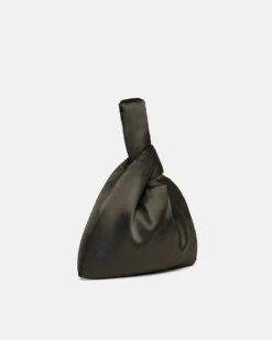 Nanushka Jen - Slip Satin Bag - Dark Green -Nanushka Fashion Store JEN DARKGREEN SLIPSATIN 3