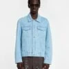 Nanushka Boyce - Patch Pocket Denim Jacket - Eco Light Wash