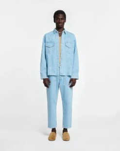 Nanushka Jasper - Workwear Jeans - Eco Light Wash