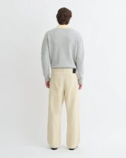 Nanushka Jamson - Bootcut Jeans - Beige -Nanushka Fashion Store NM25FWJN07273 2