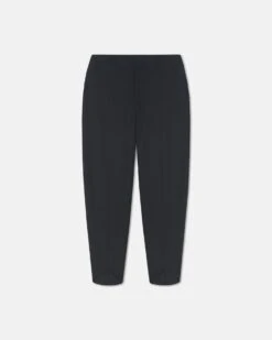 Nanushka Eamon - Crepe Twill Tapered Pants - Black -Nanushka Fashion Store NM25PFPA01199EAMON BLACK CREPETWILL