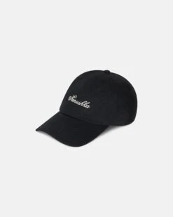 Nanushka Val - Calligraphy Baseball Cap - Black