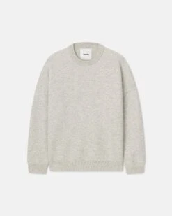 Nanushka Joyann - Plush Cashmere Sweater - Gray