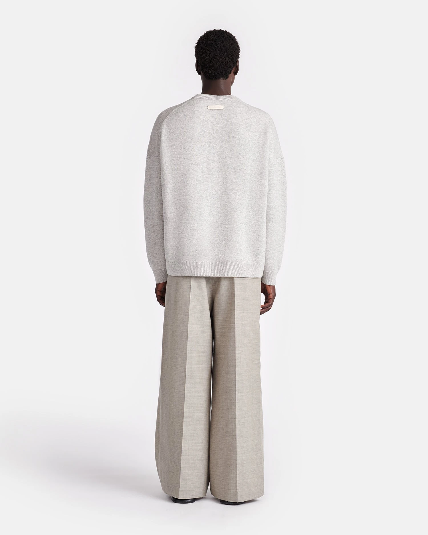 Nanushka Joyann - Plush Cashmere Sweater - Gray 9 Nanushka Joyann - Plush Cashmere Sweater - Gray - Image 9