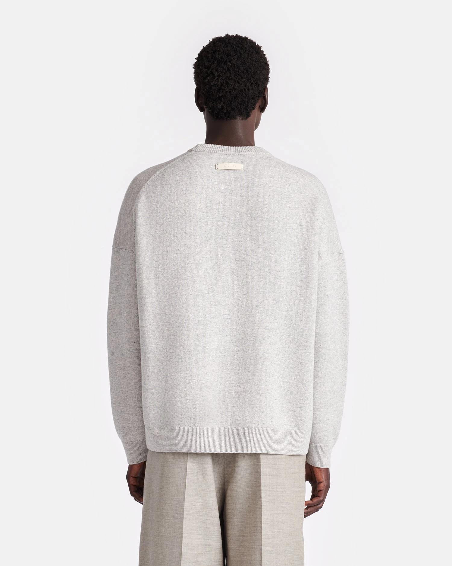 Nanushka Joyann - Plush Cashmere Sweater - Gray 5 Nanushka Joyann - Plush Cashmere Sweater - Gray - Image 5