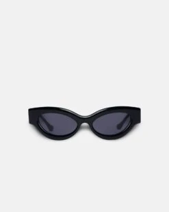 Nanushka Trysta - Bio-Plastic Wrap Sunglasses - Black