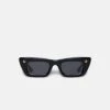 Nanushka Londyn - Bio-Plastic Oversized Cat-Eye Sunglasses - Black
