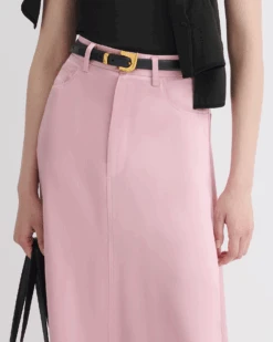 Nanushka Darbie - N' Monogram Belt - Black 5 Nanushka Darbie - N' Monogram Belt - Black -Nanushka Fashion Store NU25CRBT05799DARBIE BLACK LEATHER 1