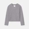 Nanushka Morcar - Merino And Cashmere-Blend Sweater - Light Grey