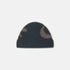 Nanushka Madis - Compact Brushed Alpaca Beanie - Black/Brown