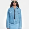 Nanushka Maren - Denim Jacket - Eco Light Wash