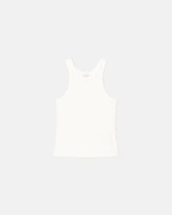 Nanushka Herve - Ribbed-Jersey Tank Top - Off White