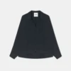 Nanushka Ada - Tech Linen Shirt - Black