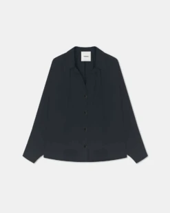 Nanushka Ada - Tech Linen Shirt - Black