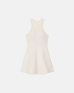 Nanushka Soph - Crepe Melange Mini Dress - Creme -Nanushka Fashion Store NW25PFDR11705SOPH CREME CREPEMELANGE 2