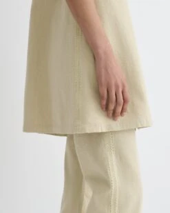 Nanushka Lidwina - Denim Mini Dress - Beige 9 Nanushka Lidwina - Denim Mini Dress - Beige -Nanushka Fashion Store NW25PFDR14273 4 33bc638f 1507 4f04 a251 da40016bf47f