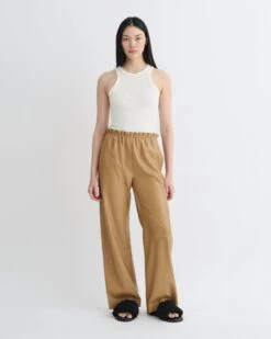 Nanushka Geb - Okobor™ Alt-Leather Pants - Oak