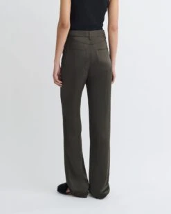 Nanushka Tita - Slip Satin Pants - Dark Green -Nanushka Fashion Store NW25PFPA02369 6