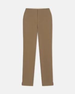 Nanushka Cybel - Tailored Pants - Brown 9 Nanushka Cybel - Tailored Pants - Brown -Nanushka Fashion Store NW25PFPA06477CYBEL BROWN COMPACTSUITING