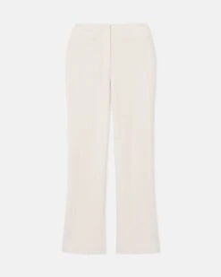 Nanushka Shera - Crepe Melange Pants - Creme -Nanushka Fashion Store NW25PFPA11505SHERA CREME CREPEMELANGE