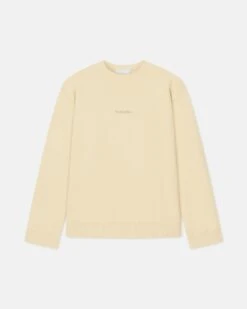 Nanushka Remy - Printed Cotton-Fleece Sweatshirt - Creme/Black/Gingerbread Heart