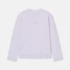 Nanushka Remy - Printed Cotton-Fleece Sweatshirt - Lilac/Black/Books