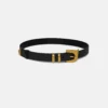 Nanushka Ryker - N' Monogram Belt - Black