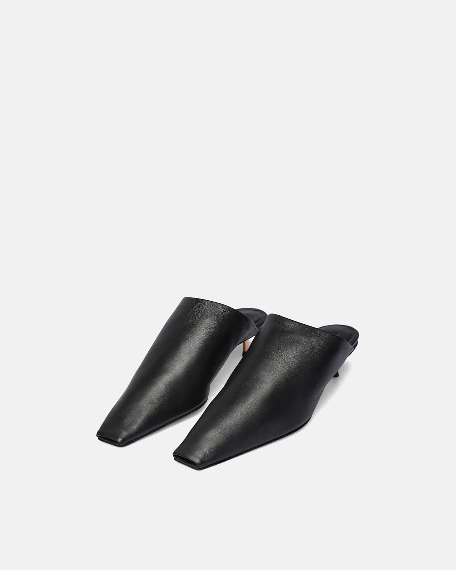 Nanushka Shakka - Nappa Mules - Black 2 Nanushka Shakka - Nappa Mules - Black - Image 2