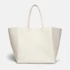 Nanushka Origami Tote Large - Alt-Nappa Tote - Off White