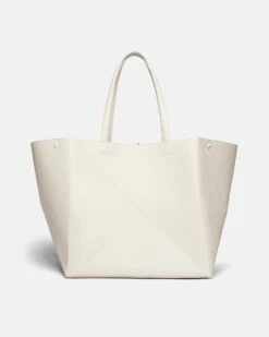Nanushka Origami Tote Large - Alt-Nappa Tote - Off White