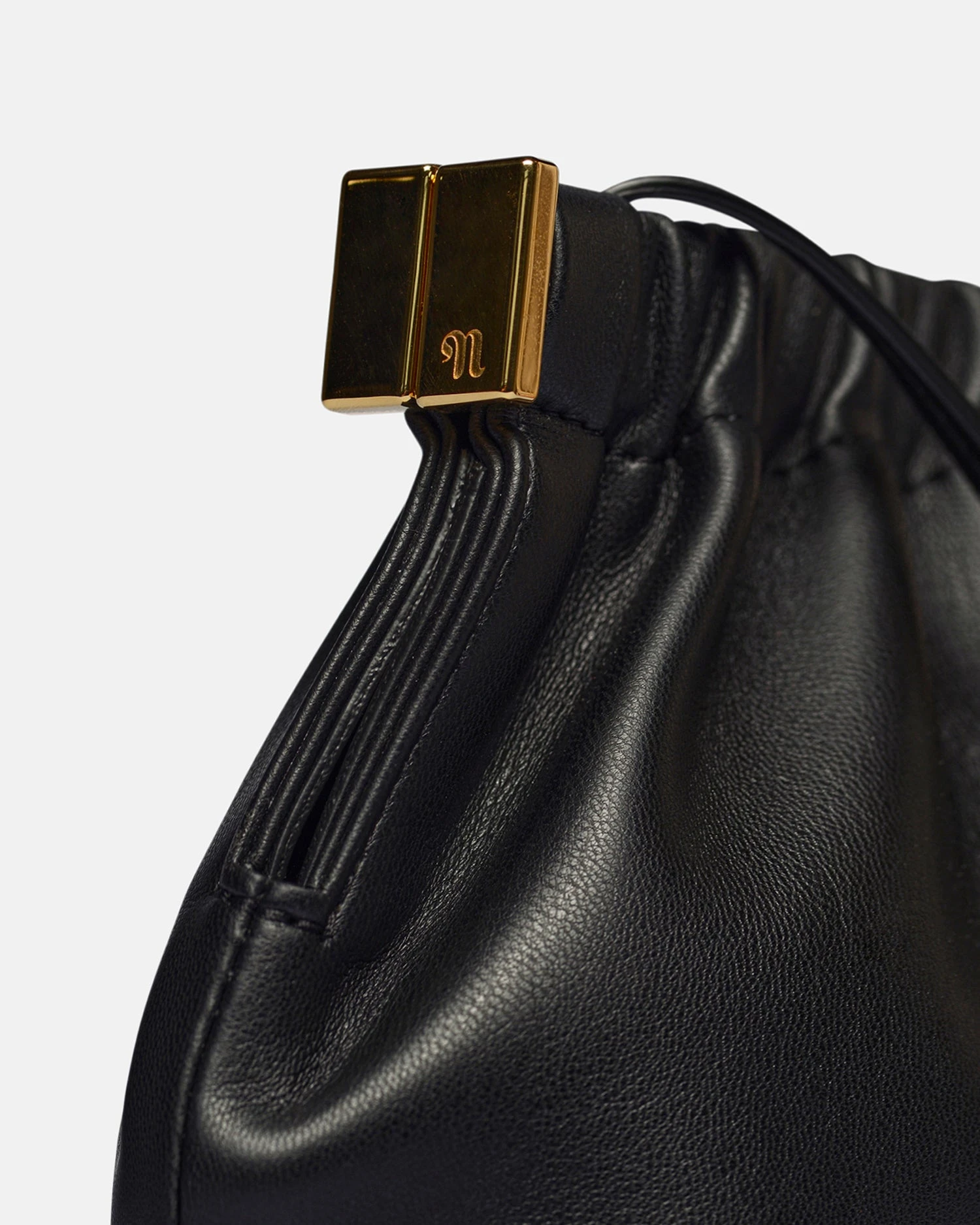 Nanushka The Bar Clutch Mini - Alt-Nappa Mini Clutch - Black 2 Nanushka The Bar Clutch Mini - Alt-Nappa Mini Clutch - Black - Image 2