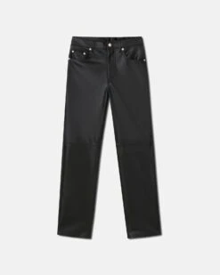 Nanushka Vinni - Okobor™ Alt-Leather Pants - Black 7 Nanushka Vinni - Okobor™ Alt-Leather Pants - Black -Nanushka Fashion Store VINNI BLACK VEGAN LEATHER 01 e31b6e6a 61c6 4ae3 8eb5 47a95affb829