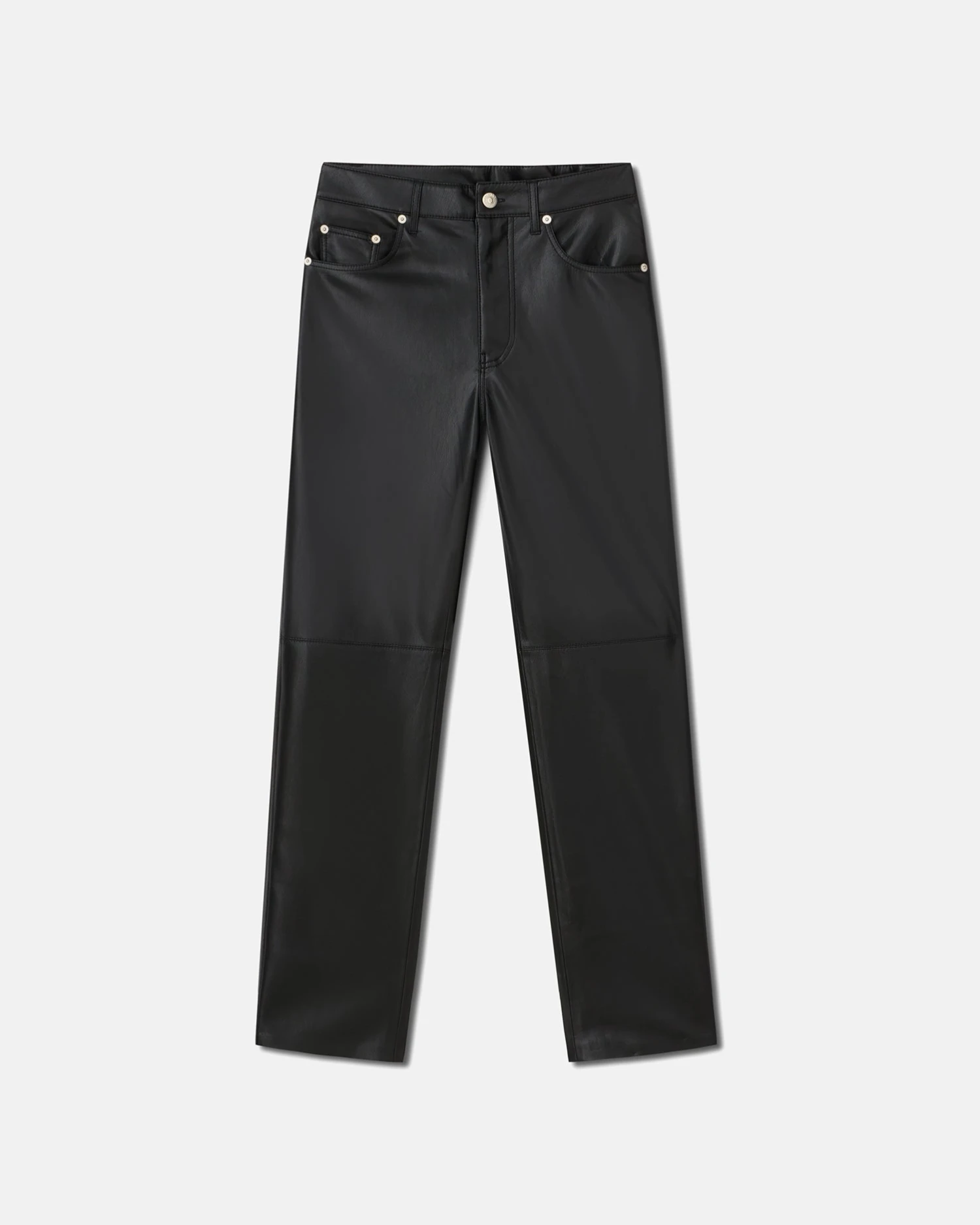 Nanushka Vinni - Okobor™ Alt-Leather Pants - Black 4 Nanushka Vinni - Okobor™ Alt-Leather Pants - Black - Image 4